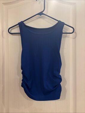 Women’s Ribbed Tank Top in Royal Blue